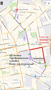 Изменен маршрут автобуса "Парк-Хаус - Деловой Квартал" 