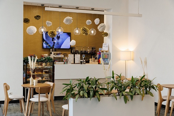 Лобби-бары: Строение 1А,1,2,3,7,8. Свежая выпечка, ароматный кофе, готовые бизнес-ланчи