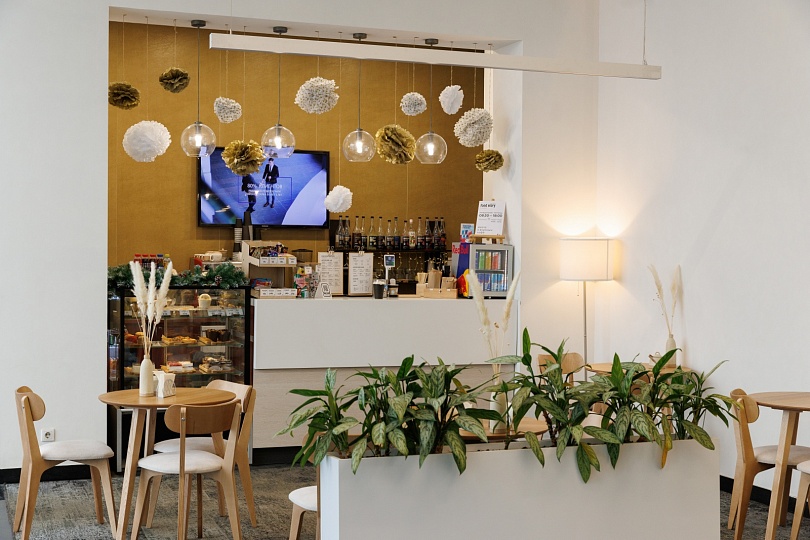 Лобби-бары: Строение 1А,1,2,3,7,8. Свежая выпечка, ароматный кофе, готовые бизнес-ланчи