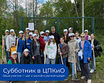 Чистота и порядок: субботник в ЦПКиО