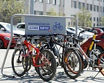 Пора кататься: Бизнес-парк обновил велопарковки! 